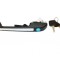 Maner usa exterior Audi 80 B2, 1978-1986, 100/200 C2 1977-1983, cu cheie , cu 1 butuc yala, 813837205C, Stanga
