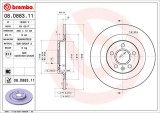BREMBO 08.D883.11 PRIME LINE - UV Coated Disc frana