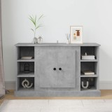 VidaXL Servantă, gri beton, 100x35,5x60 cm, lemn prelucrat