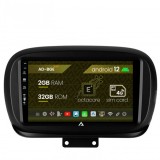 Cumpara ieftin Navigatie Fiat 500X (2014-2020), Android 12, E-Octacore 2GB RAM + 32GB ROM, 9 Inch - AD-BGE9002+AD-BGRKIT362