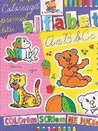 Coloreaza primul tau alfabet. Carte de colorat foto