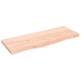 Cumpara ieftin Blat de baie, 100x40x(2-4) cm, lemn masiv netratat