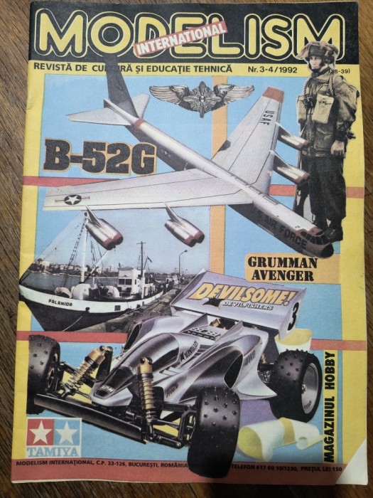 Revista Modelism nr. 3-4 / 1992 / C rev M1