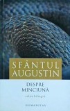 Sfantul Augustin - Despre minciuna. Editie bilingva