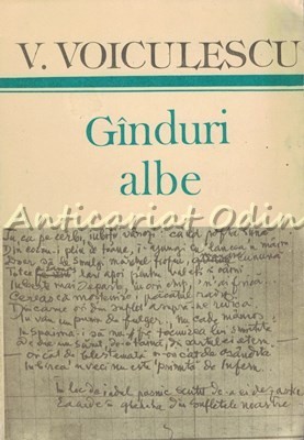 Ginduri Albe - V. Voiculescu foto