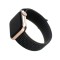 Fixed - Nylon Strap 35mm - Apple Watch 1/2/3/4/5/6/7/8/9/10/SE/SE 2/Ultra/Ultra 2 (42/44/45/46/49mm) - Reflective Black