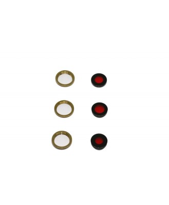 Geam Camera Apple iPhone 12 Pro Max Gold Set foto