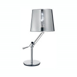 Veioza Regol, 1 bec, dulie E27, D:270 mm, H:680 mm, Crom, Ideal Lux