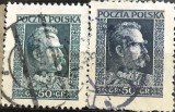 Timbre - Polska - Polonia - Interbelice - Serie 2 valori