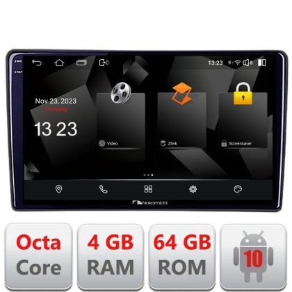 Navigatie Ford Transit 2019- varianta radio cd simplu Android Octa Core 720p 4+64 DSP 360 camera carplay android auto CarStore Technology