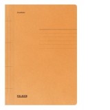 Dosar carton color cu sina A4, 250 g/mp, Falken portocaliu