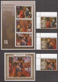 NIUE 1987 PICTURA DURER (serie+colita+bloc dt.) MNH, Nestampilat