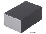 Carcasă aluminiu argint 104x160x69mm