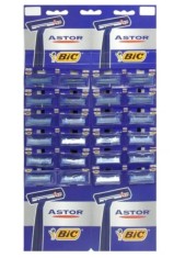 Aparat de ras BIC Astor Card, Barbati, 24 buc