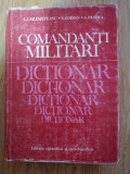 Constantin Cazanisteanu - Comandanti militari. Dictionar - 1983