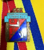 SV * Insigna SPARTACHIADA SINDICALĂ, Romania de la 1950