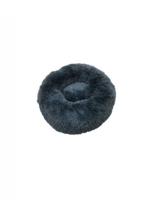 Pat rotund gri din plus imblanit, suprafata antiaderenta, diametru 40 cm, marimea S foto