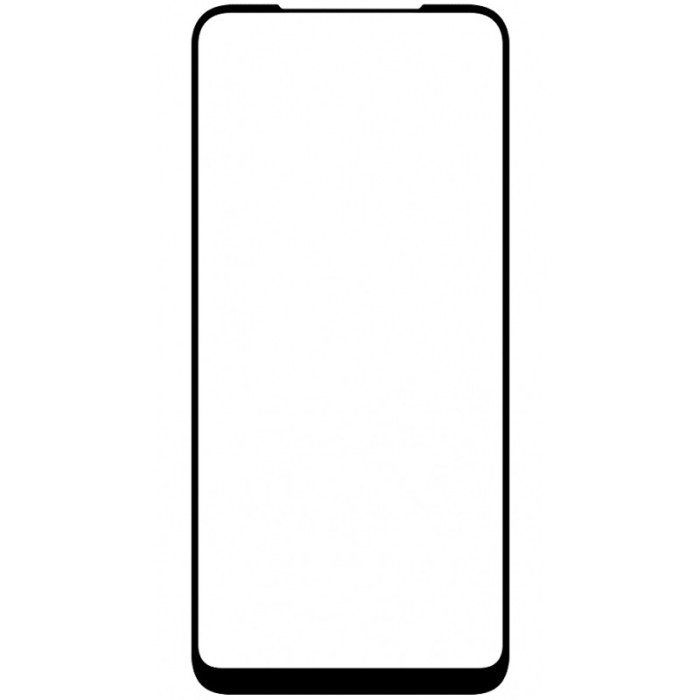 Folie Protectie Ecran OEM pentru Samsung Galaxy A11 / Samsung Galaxy M11, Sticla securizata, Full Face, Full Glue, 6D, Neagra