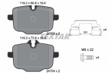 TEXTAR 2470301 Q+ set placute frana,frana disc