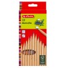 Creioane color natur 1/1 set 12, Herlitz