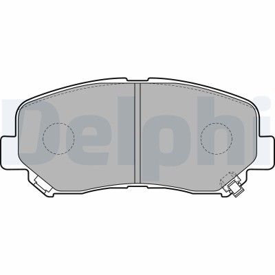 DELPHI LP2481 set placute frana,frana disc foto