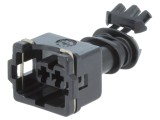 Conector Automotive JPT Mamă 2 Pin Negru, TE Connectivity