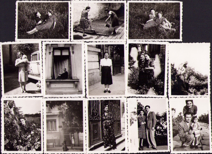 HST P2/616 Lot 13 poze mici 1943 București
