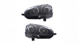 Far faruri VW Golf 5 Jetta look GTI negru NOU, Volkswagen