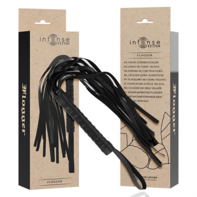 INTENSE - FETISH VEGAN LEATHER FLOGGER foto