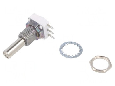 Potentiometru Axial 100k&amp;Omega; 1W Linear foto