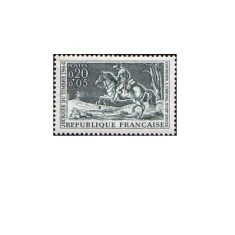 Franta 1964 - ziua marcii postale, neuzata
