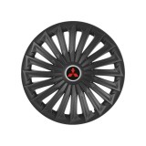 Set 4 capace roti Joy Negru R16 Compatibil Cu Mitsubishi