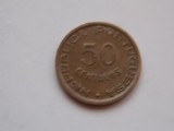 50 CENTAVOS 1958 ANGOLA, Africa