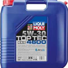 Ulei Motor Liqui Moly Top Tec 4600 SAE, 5W30, 20L