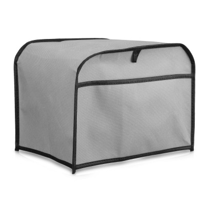 Husa pentru prajitor de paine cu 2 felii, Kwmobile, Gri, Textil, 53912.25 foto