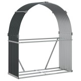 Cumpara ieftin Suport pentru lemne antracit 120x45x140 cm otel galvanizat