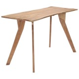 Cumpara ieftin Masa de bucatarie, 120 x 58 x 76 cm, lemn masiv de acacia