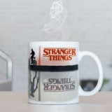 Cana termosensibila din ceramica - Heat changing -Stranger Things (Upside Down), 315 ml