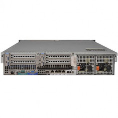 Server Refurbished Dell PowerEdge R710 2u, 2x Intel Xeon Six Core X5650, 48GB DDR3-ECC, 2x 2TB SAS HDD, 4x Gigabit, Raid, Perc 6i, 2 Surse redundante, foto