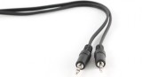 CABLU audio GEMBIRD stereo (3.5 mm jack T/T), 5m &quot;CCA-404-5M&quot; (timbru verde 0.08 lei)