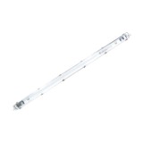 Corp de iluminat etans Hepol, G13, 1 x T8 (max 36W), 1200 mm, IP65, interior / exterior