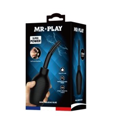 Irigator anal Mr. Play Anal Douche Black foto