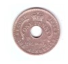 Moneda Nigeria 1 penny 1959, stare foarte buna, curata, Africa, Bronz