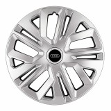 Set 4 Capace Roti 16 inchi (R16) Raven Gri, Compatibile Cu Audi