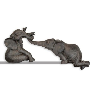 Doi elefanti-set statuete din rasini JA-30 foto