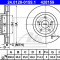 Disc frana TOYOTA RAV 4 III (ACA3, ACE, ALA3, GSA3, ZSA3) (2005 - 2016) ATE 24.0128-0159.1