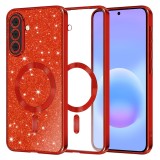 Asteroid GSM - Luxury Glitter MagSafe - Samsung Galaxy A57 5G - Red