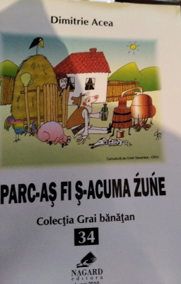 PARCA-AS FI S-ACUMA ZUNE DIMITRIE ACEA POEZIE GRAI BANATEAN foto