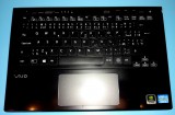 Cumpara ieftin Carcasa palmrest cu tastatura iluminata laptop Sony Vaio SVS13