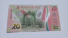 Mexic 20 Pesos 2022 Polimer UNC